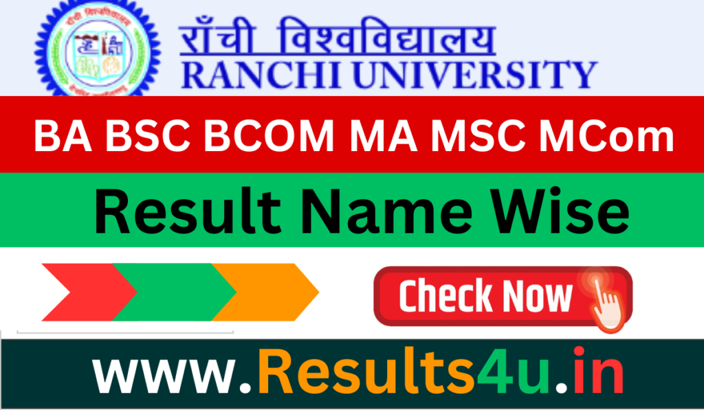 Ranchi University Result